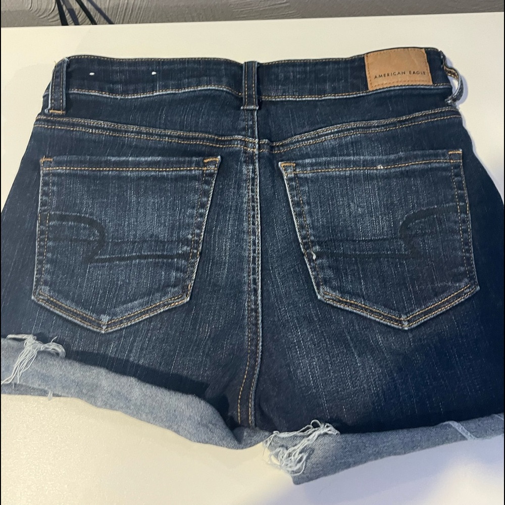 American Eagle shorts. dark wash - Picture 2 of 3